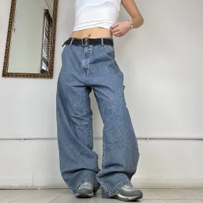 90's baggy jeans by timberland