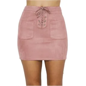 Alani Stitch Detail Pencil Skirt