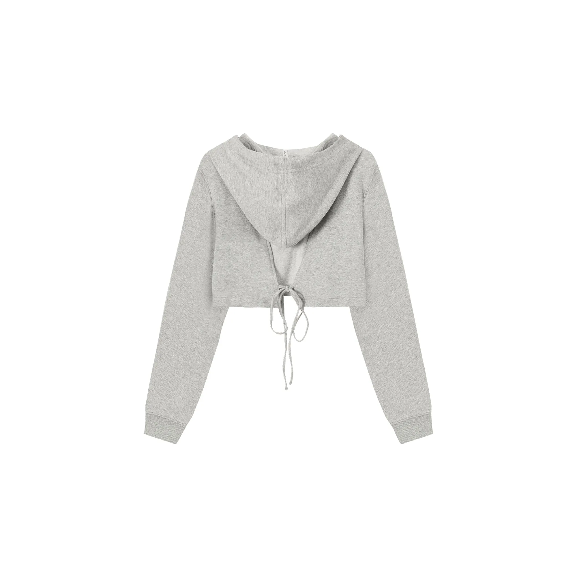 Butterfly Cropped Hoodie