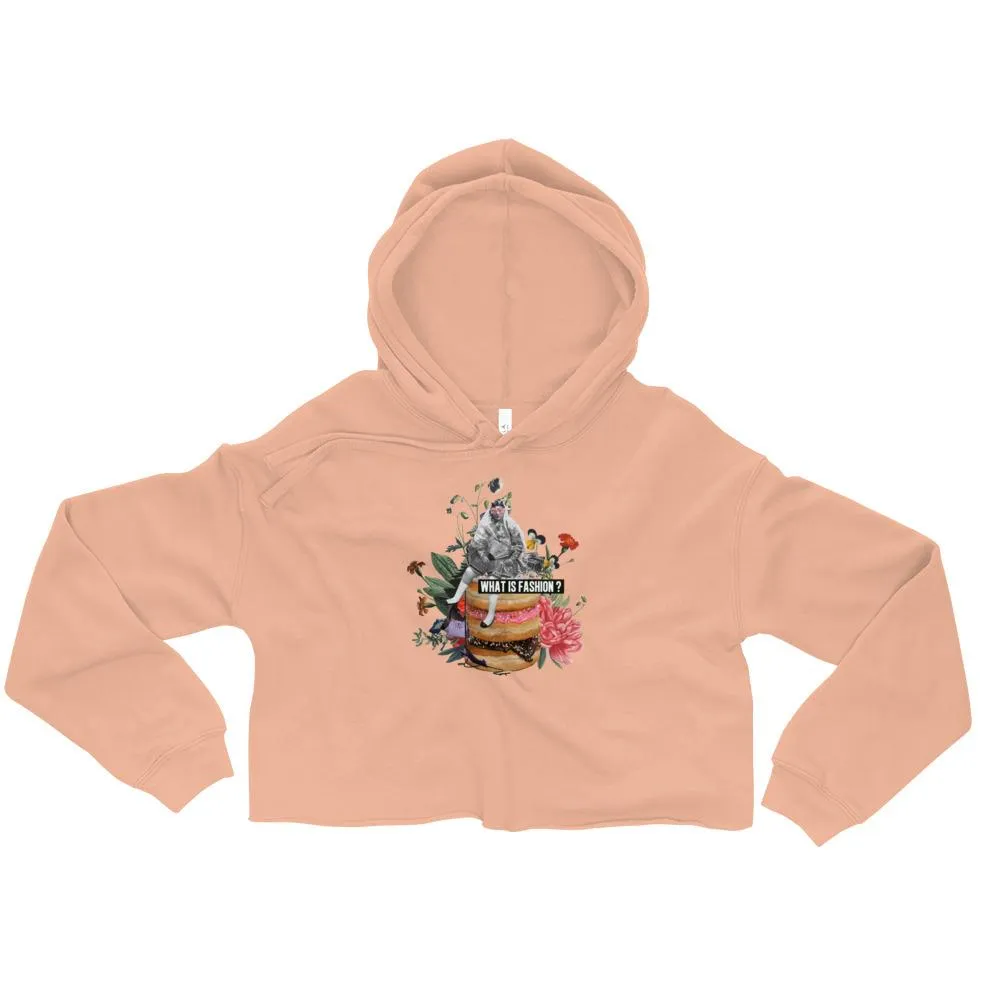 Donuts Crop Hoodie