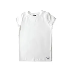 GIRLS SS CLASSICS TEE - Vanilla