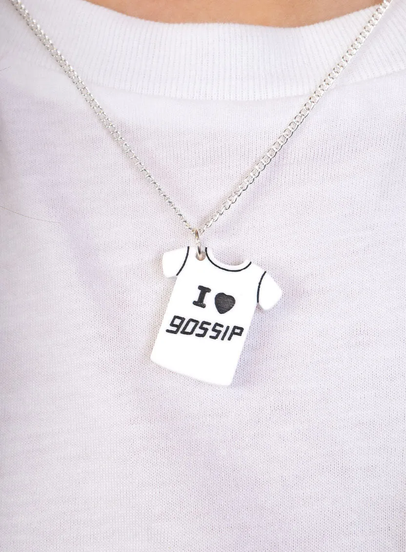 Gossip Band Tee Pendant