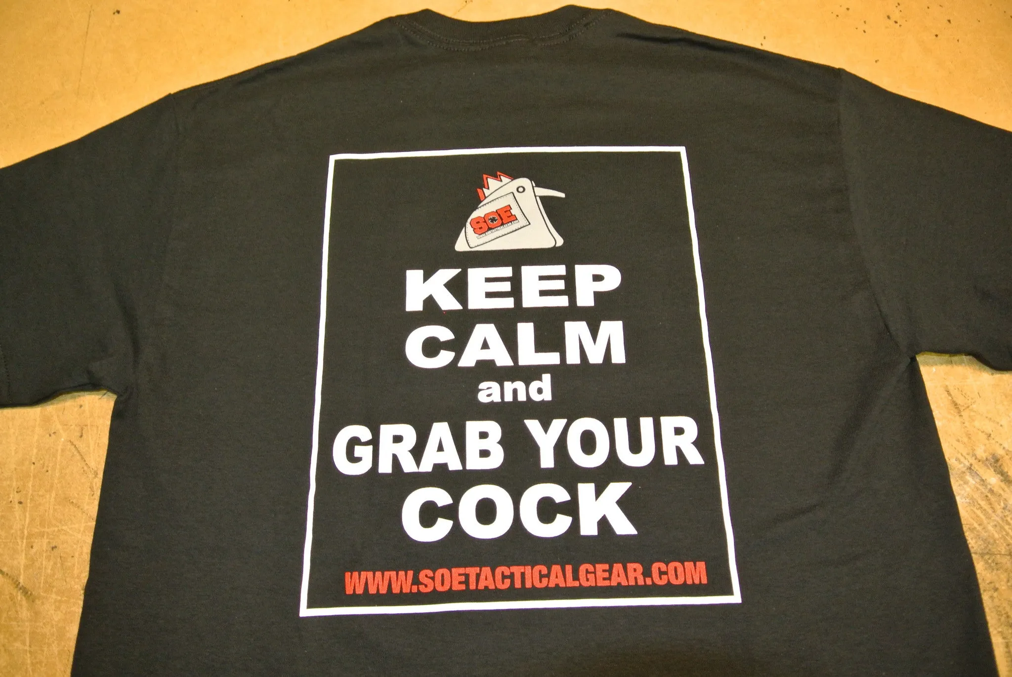 Keep Calm and Grab your cock T-shirt