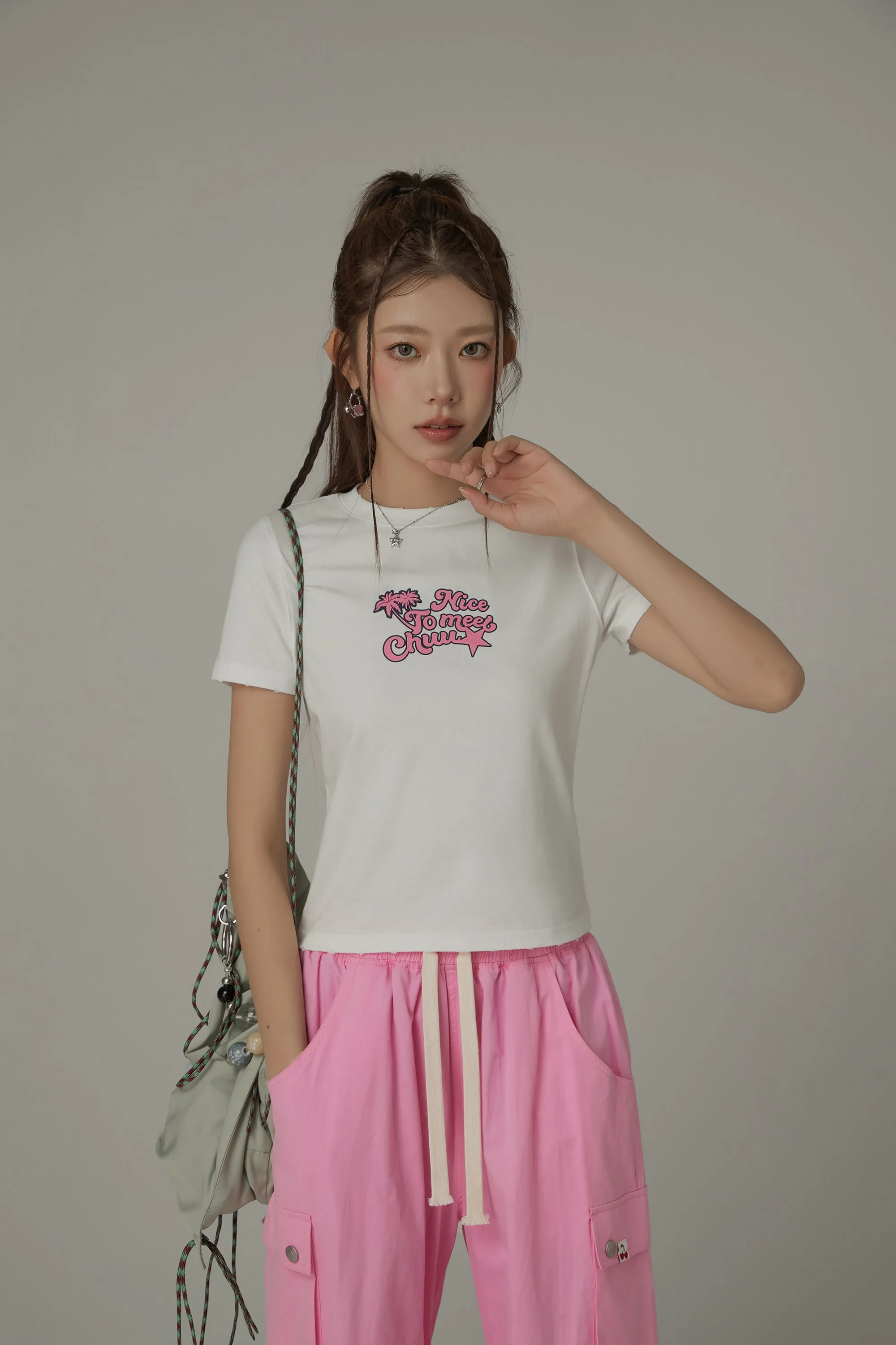 Logo Daily Cotton Short Sleeved T-Shirt