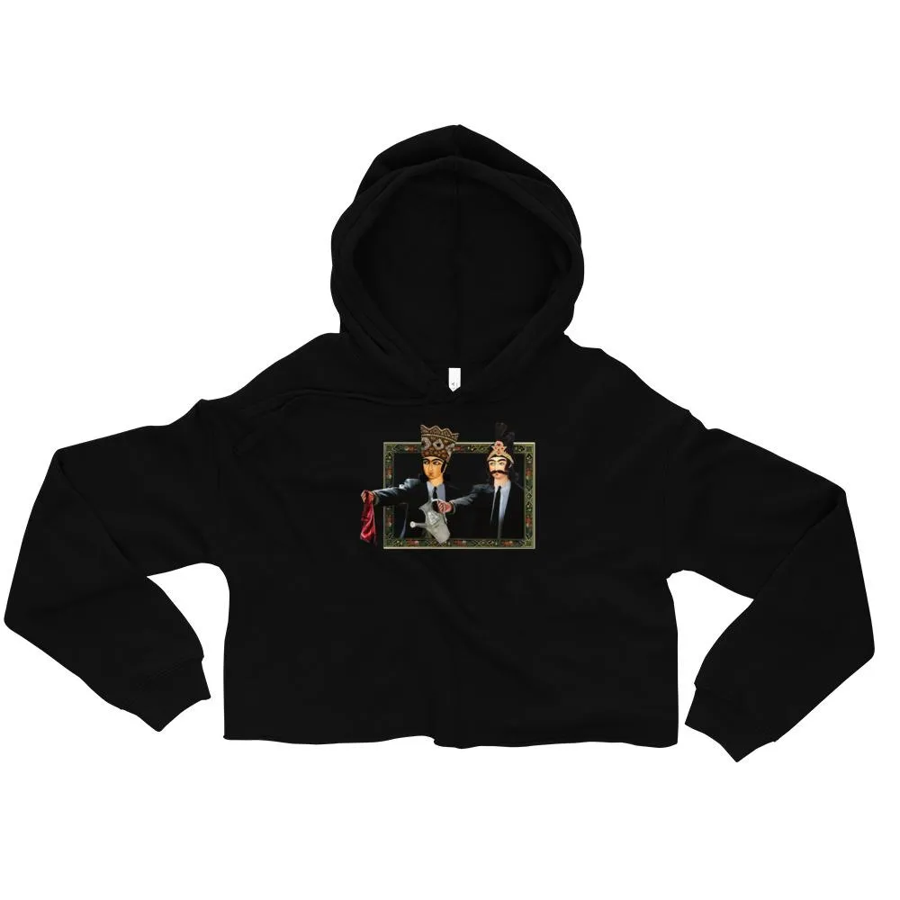 Loong Fiction Crop Hoodie