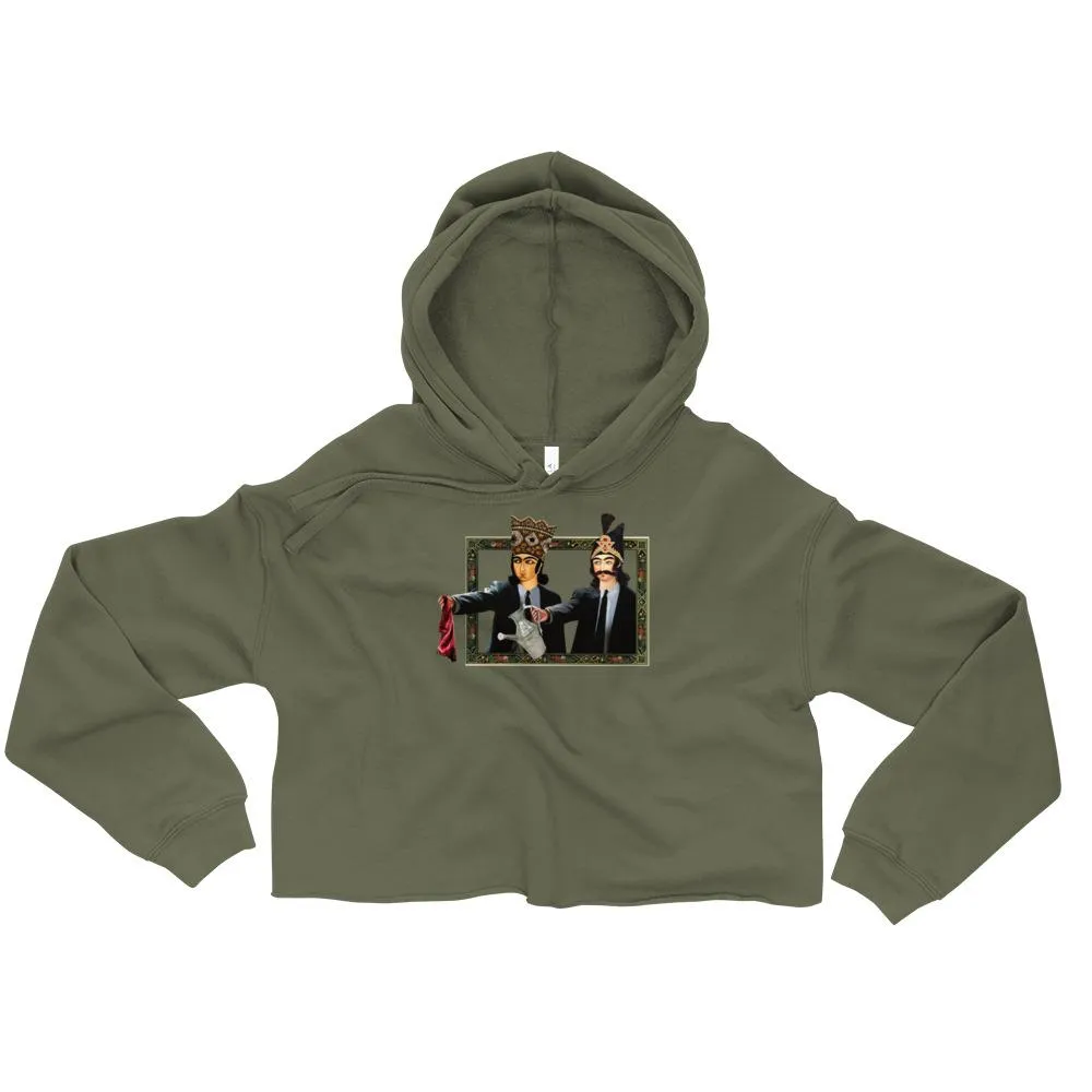 Loong Fiction Crop Hoodie