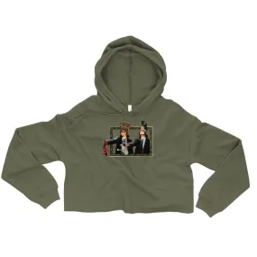 Loong Fiction Crop Hoodie