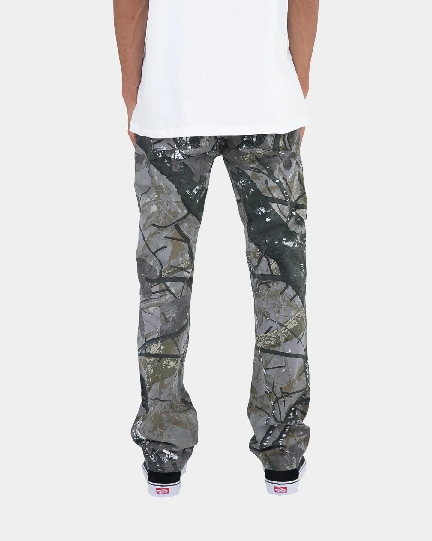 MNML V127 Camo Baggy Denim Jeans Camo