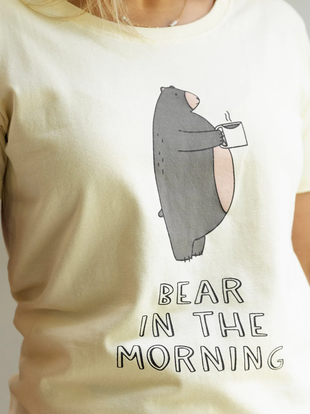 Morning Bear Ladies T