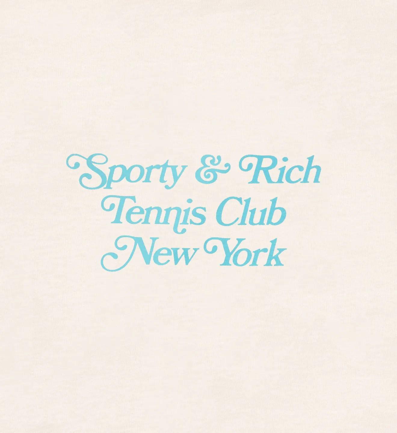 New York Tennis Club Cropped Hoodie - Cream