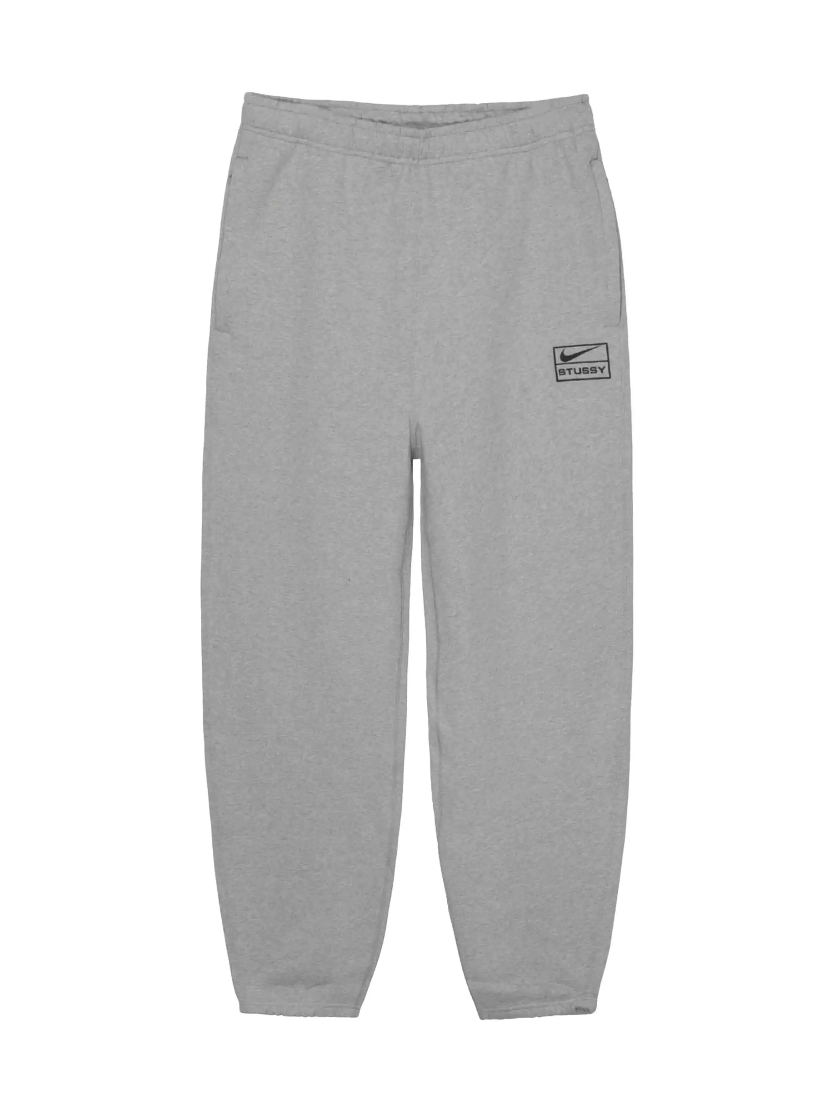 Nike x Stussy Fleece Sweatpants Grey (SS23)