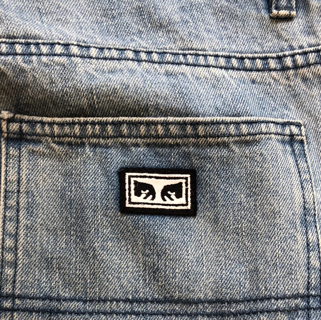 obey baggy cargo jeans