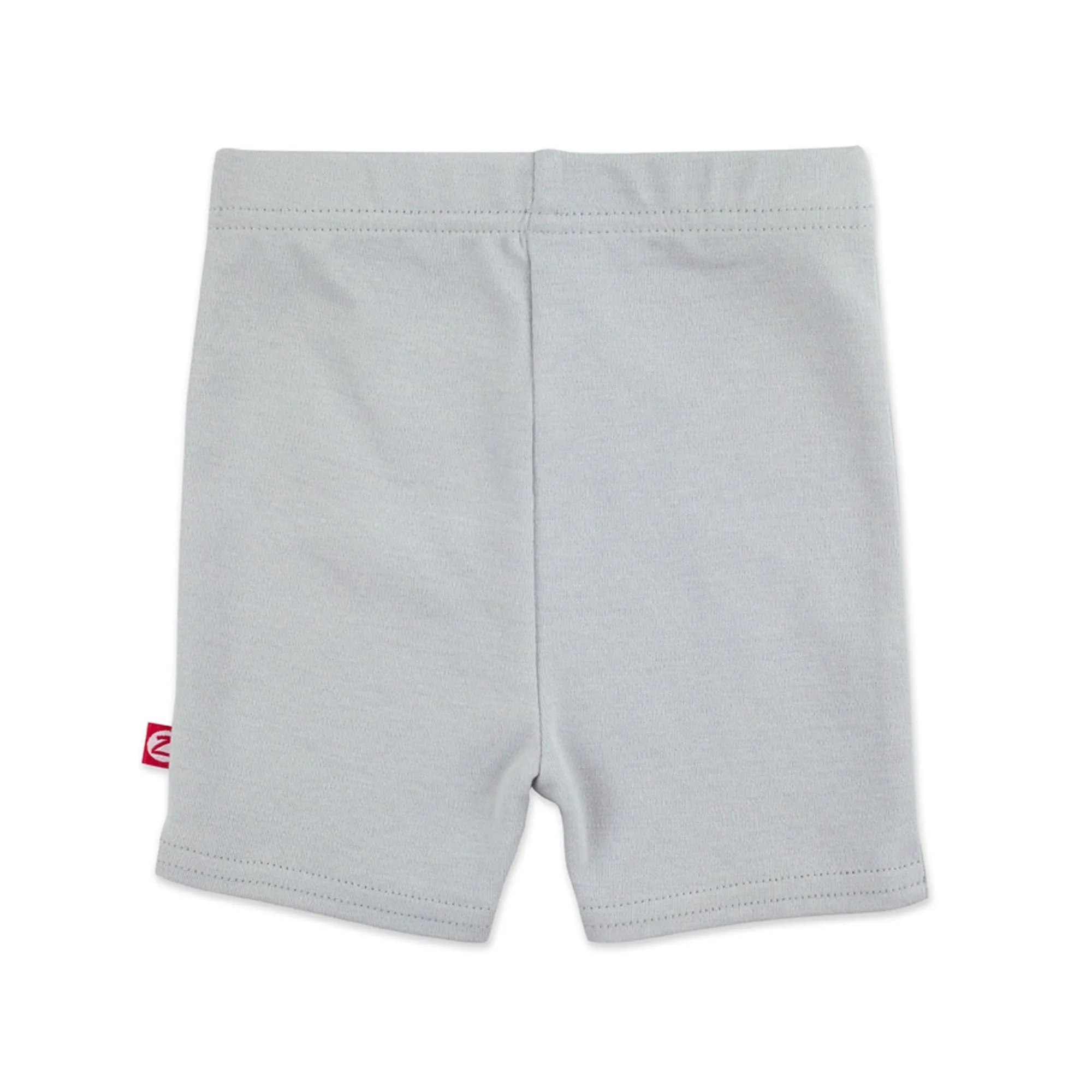 Organic Cotton Bike Short - Light Gray