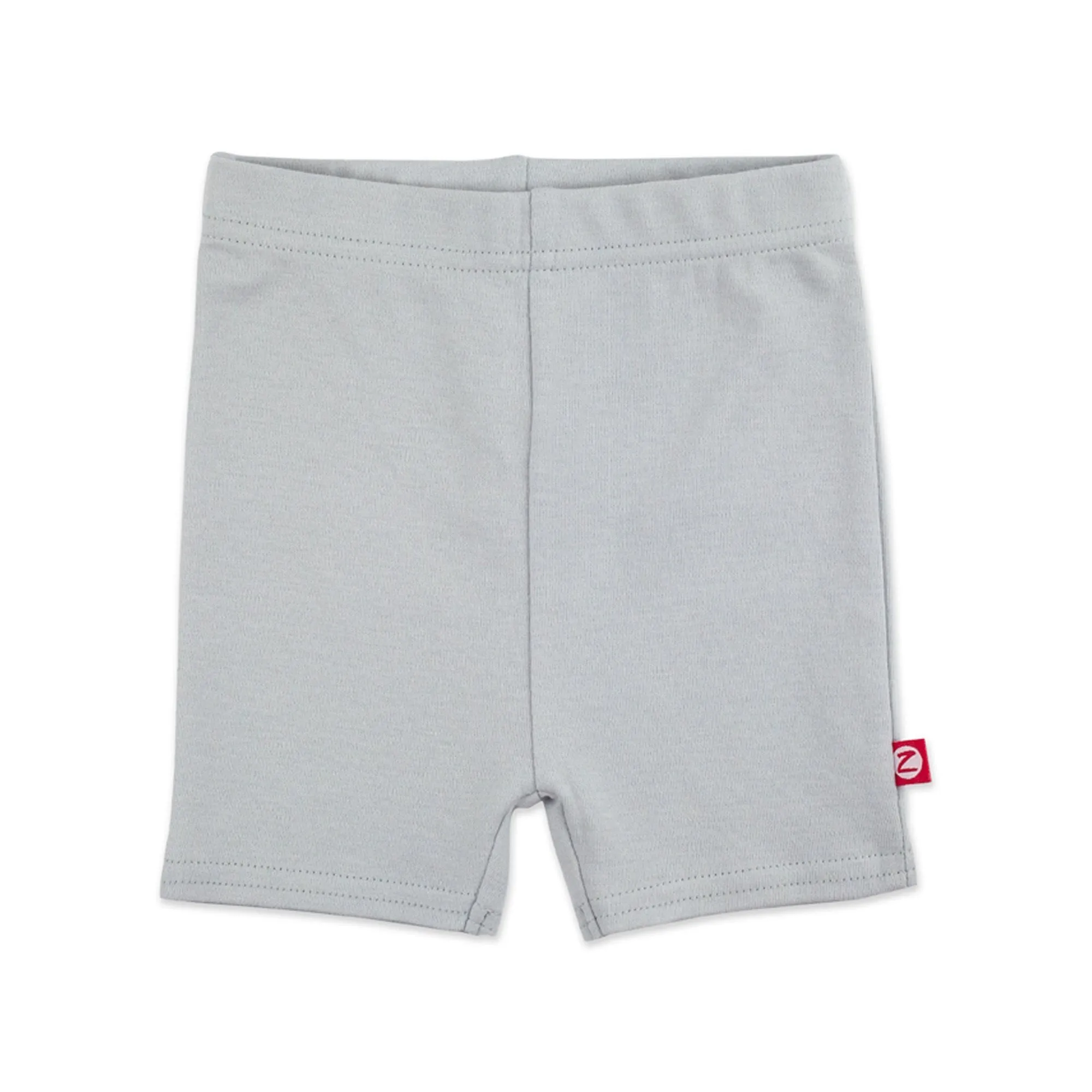 Organic Cotton Bike Short - Light Gray