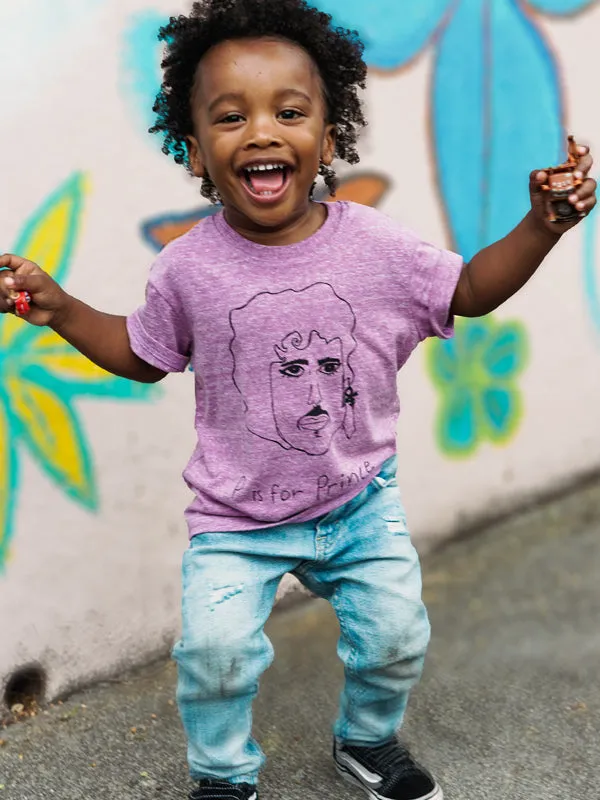 P Is For Prince Kids Tee