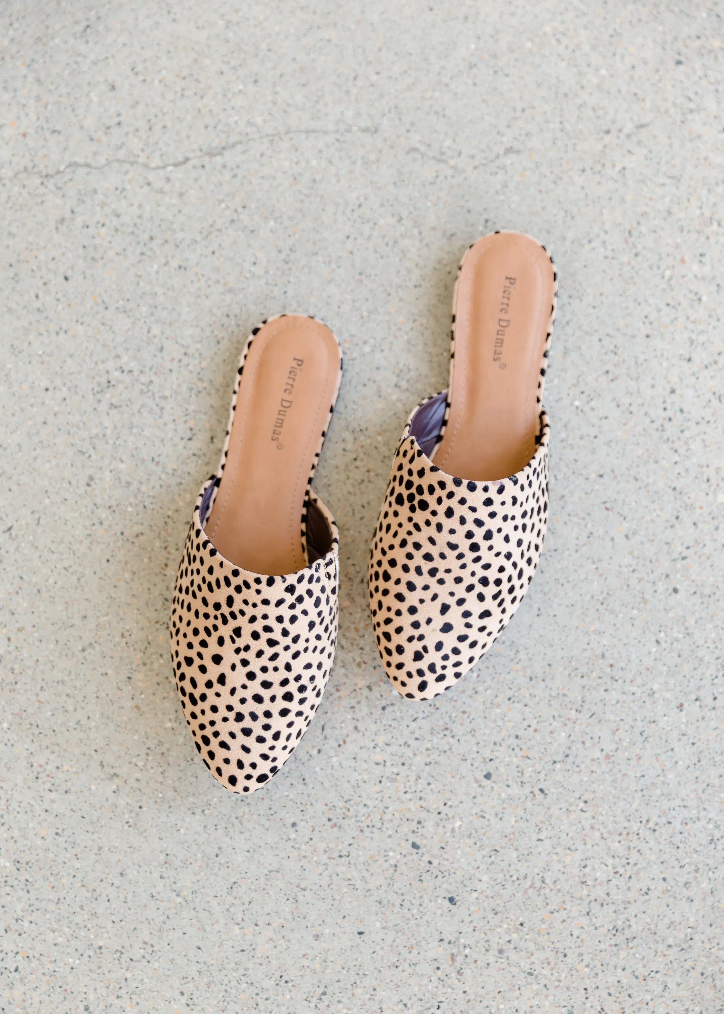 Pointed Toe Cheetah Mules - FINAL SALE