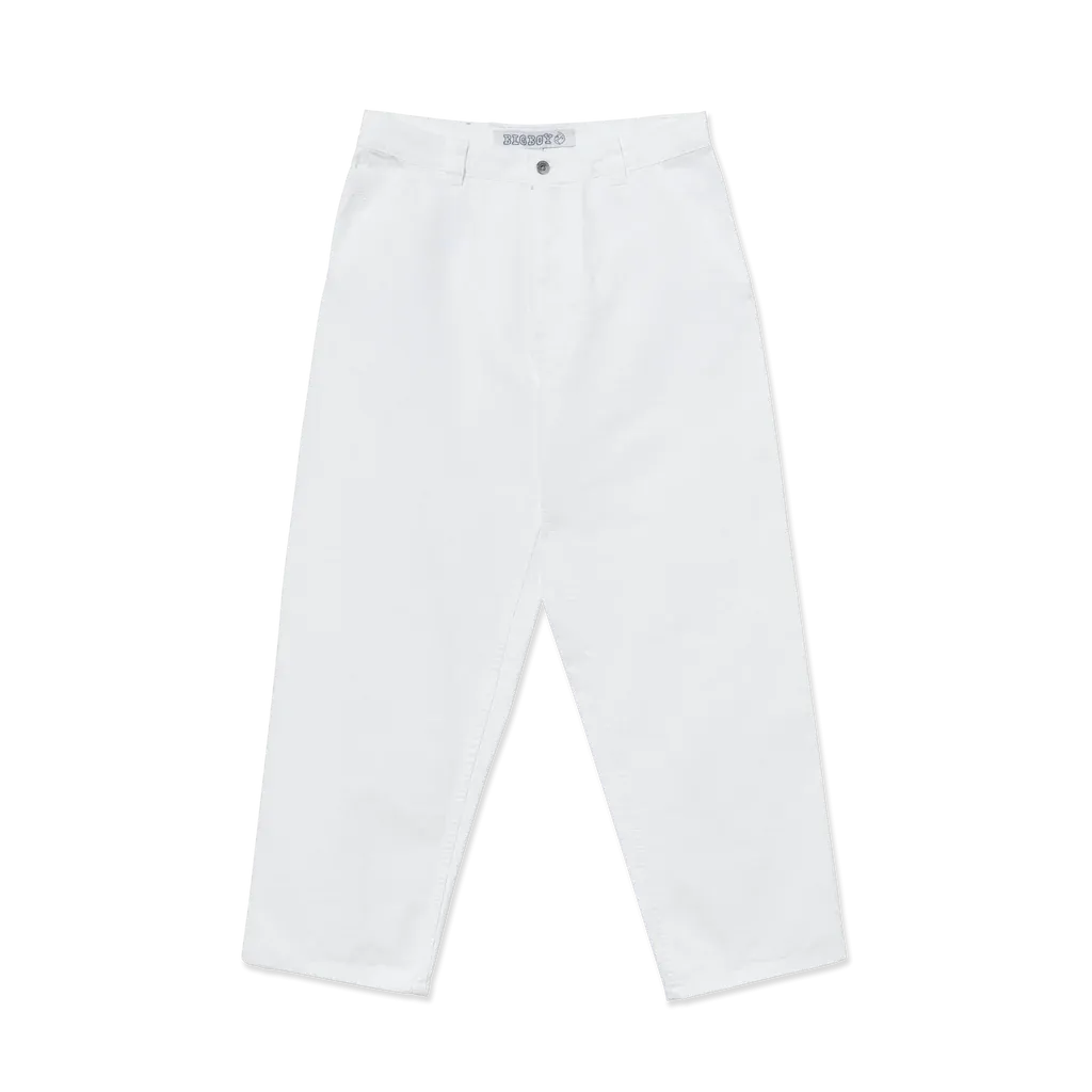 Polar Skate Co Big Boy Work Pants - White