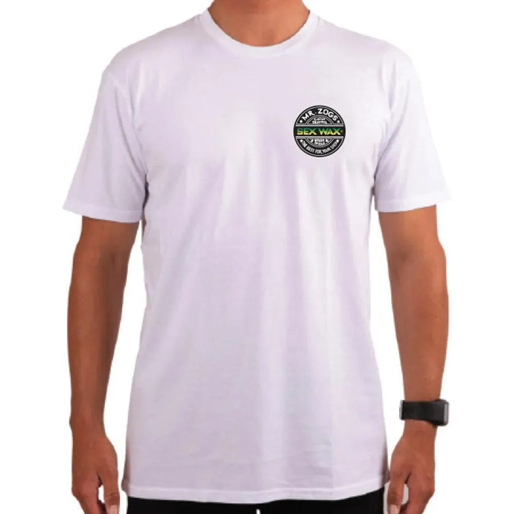 Sexwax Tee Word Fade Green