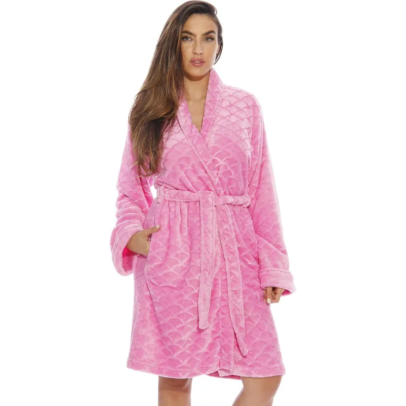 Solid Color Kimono Robes