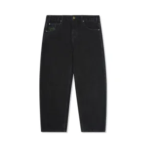 Spider Denim Jeans - Washed Black