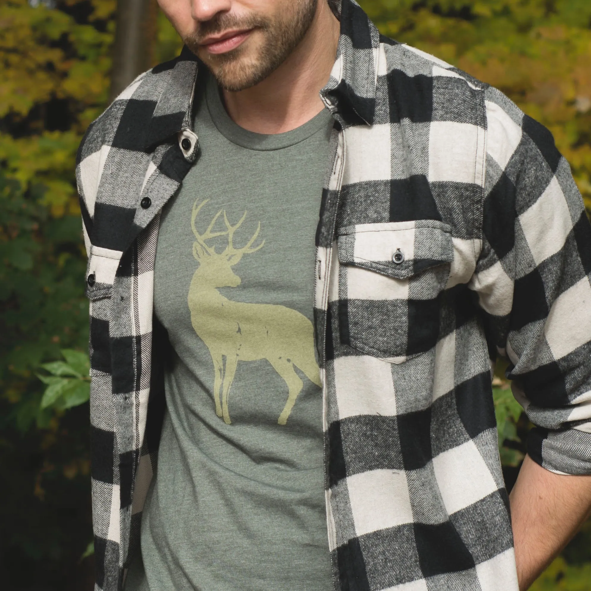 Stag Organic & Recycled Tee