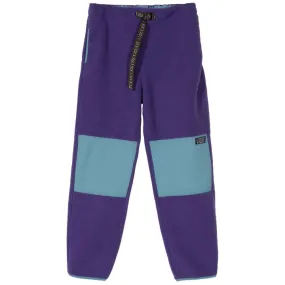 STÜSSY SUMMIT POLAR FLEECE PANT // PURPLE