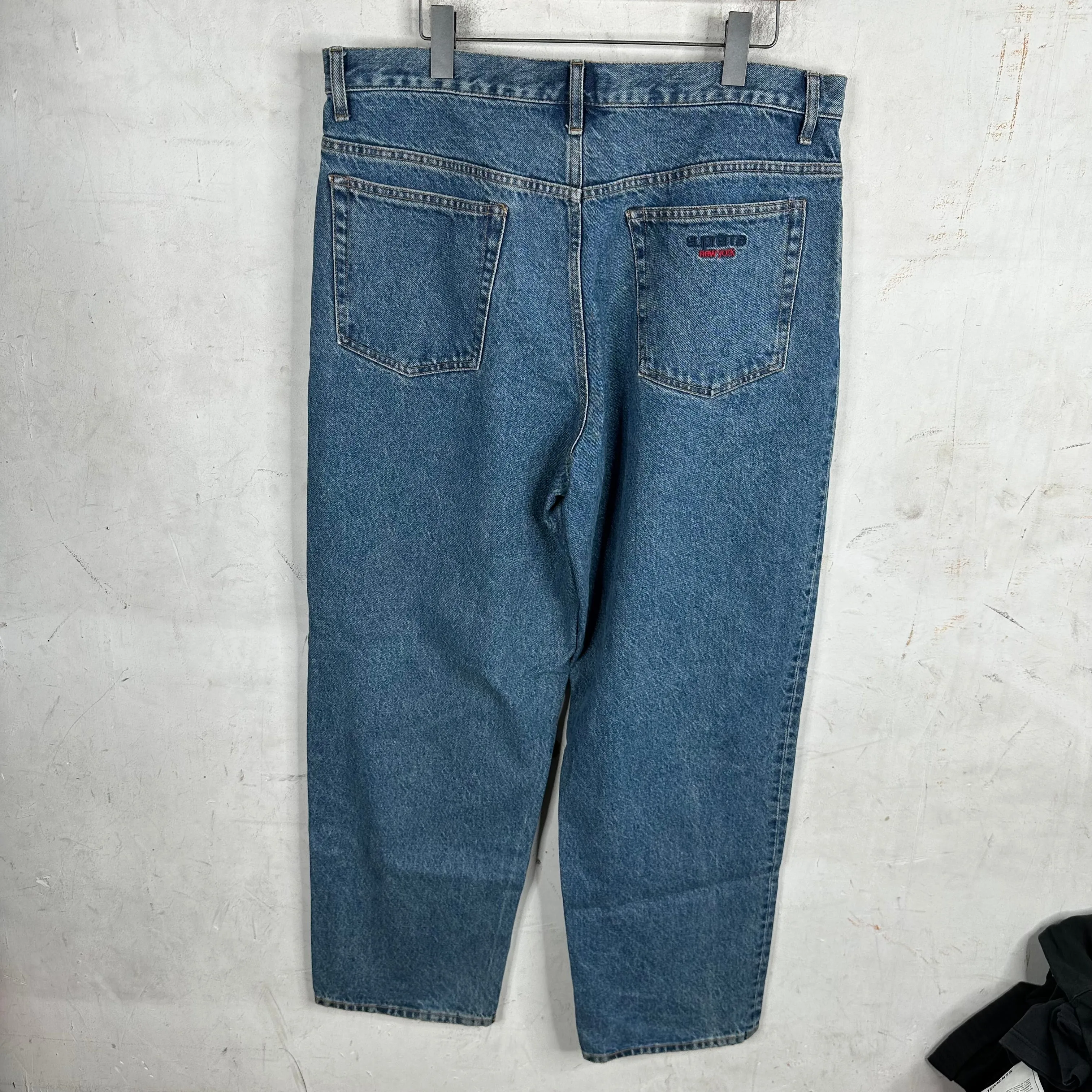 Supreme Baggy Blue Denim