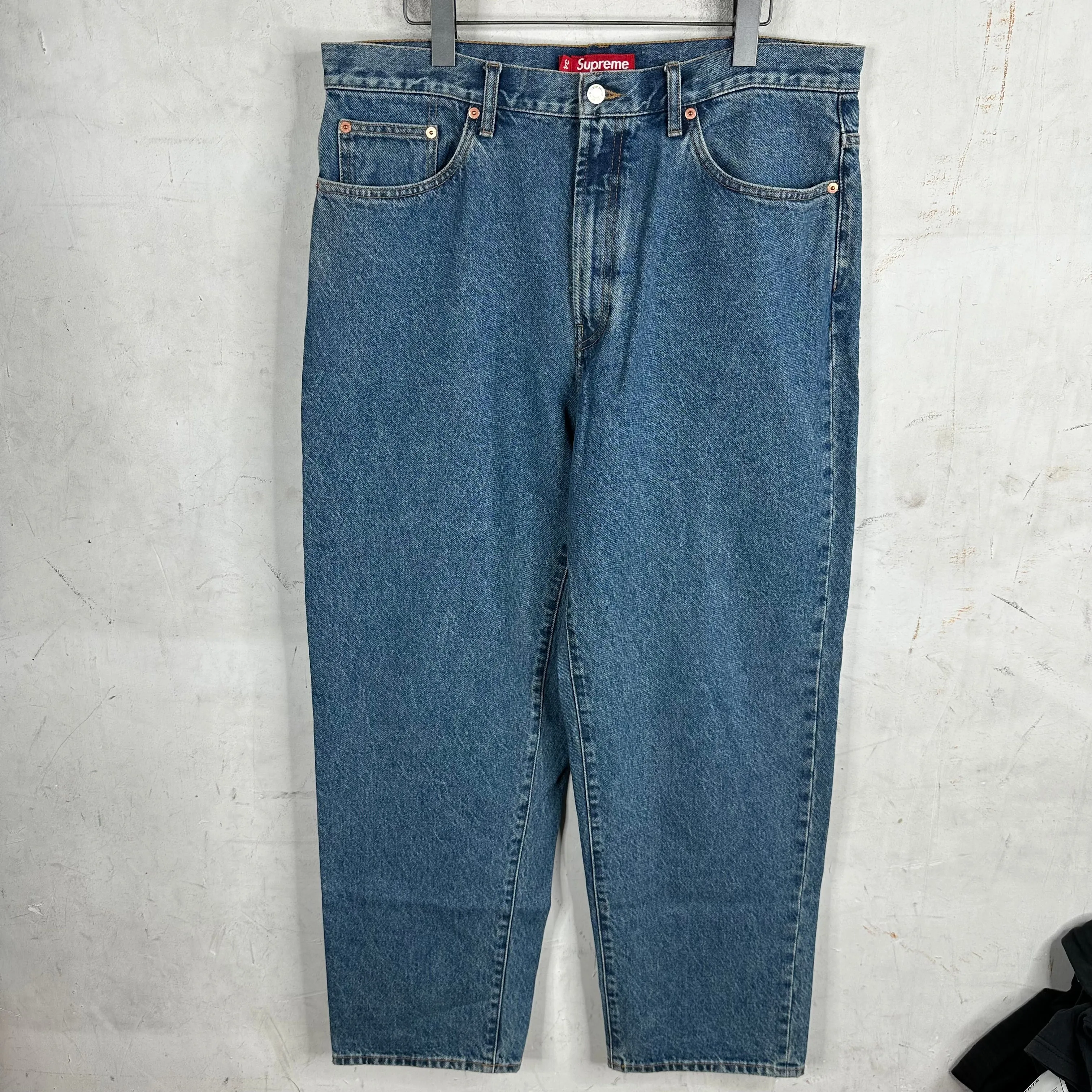 Supreme Baggy Blue Denim