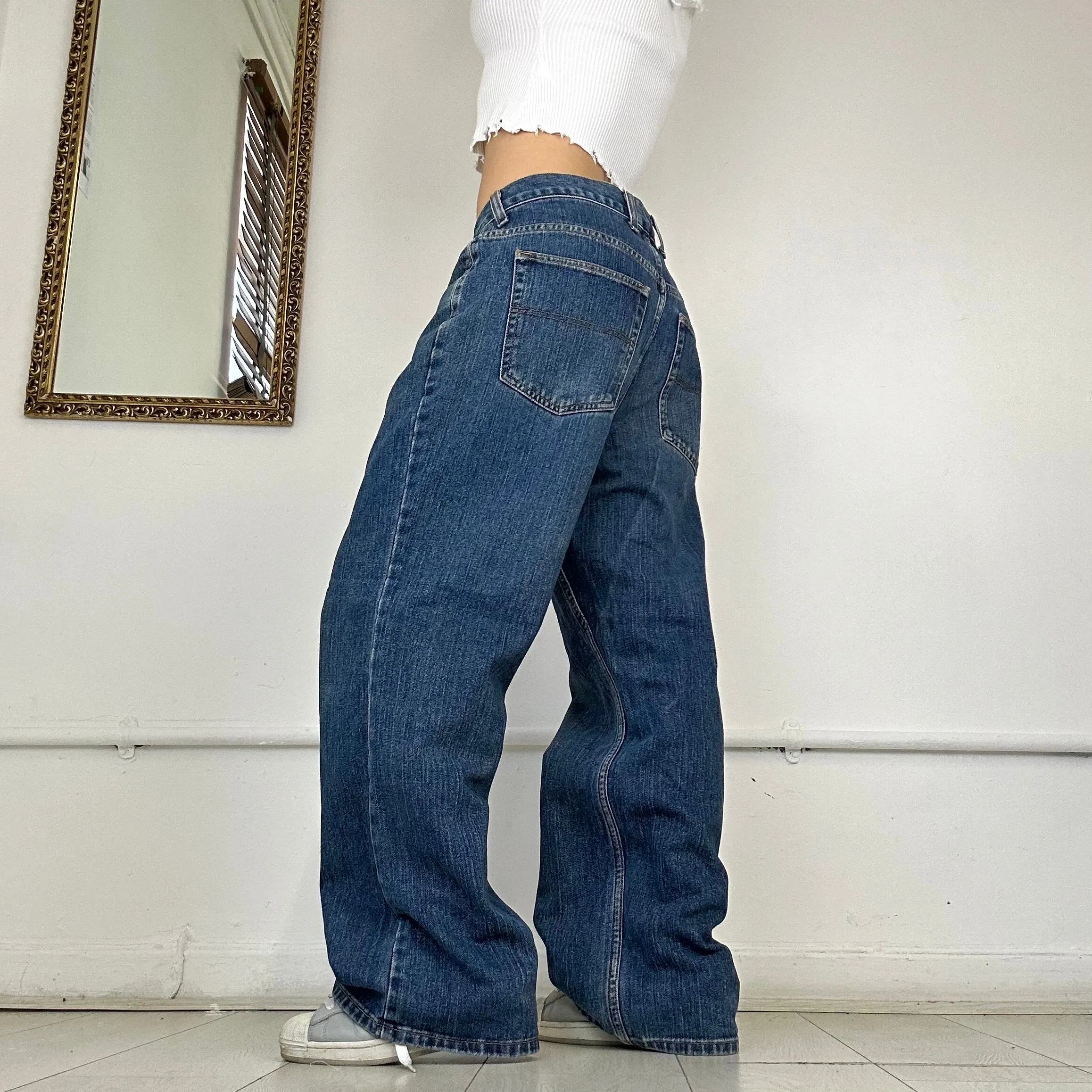 tommy hilfiger baggy jeans