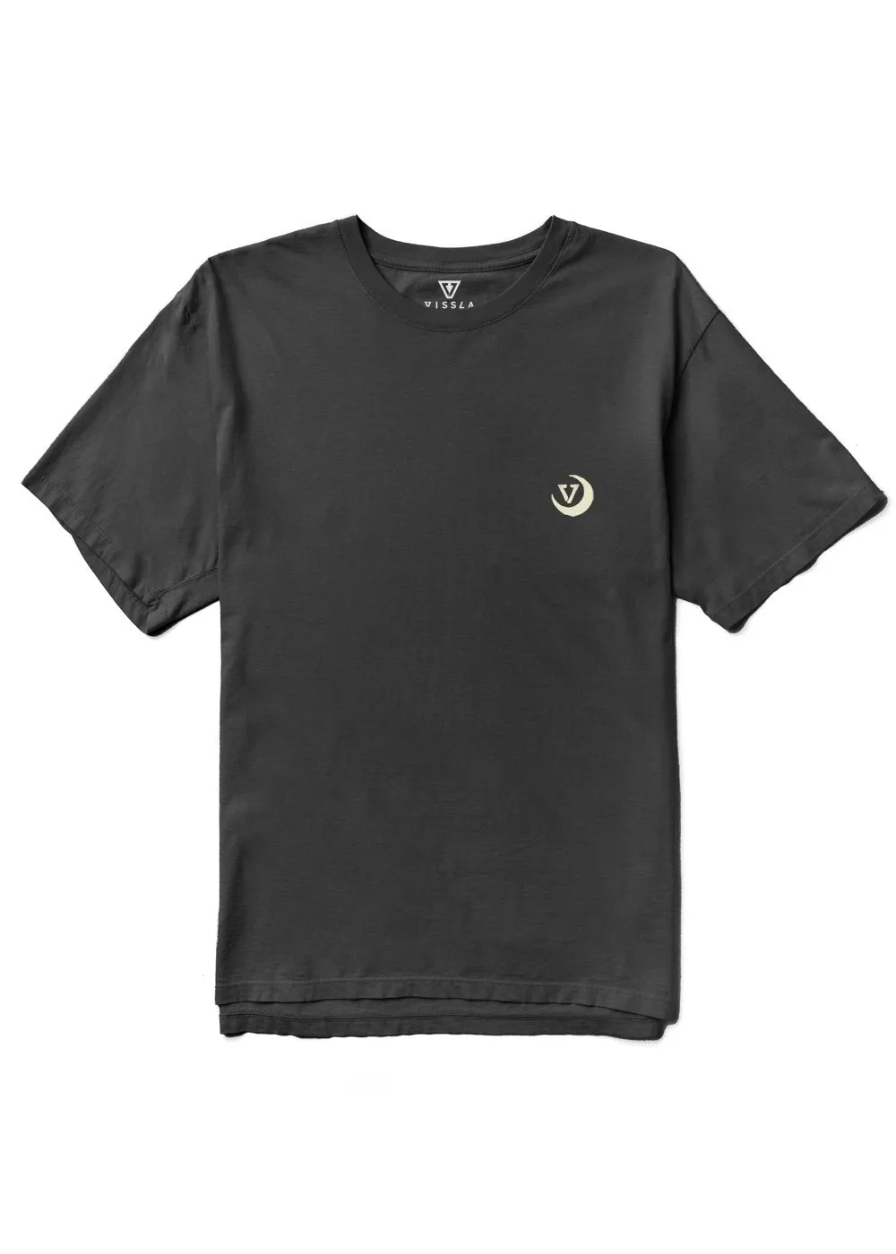 Vissla Seascape Organic Tee-Phantom