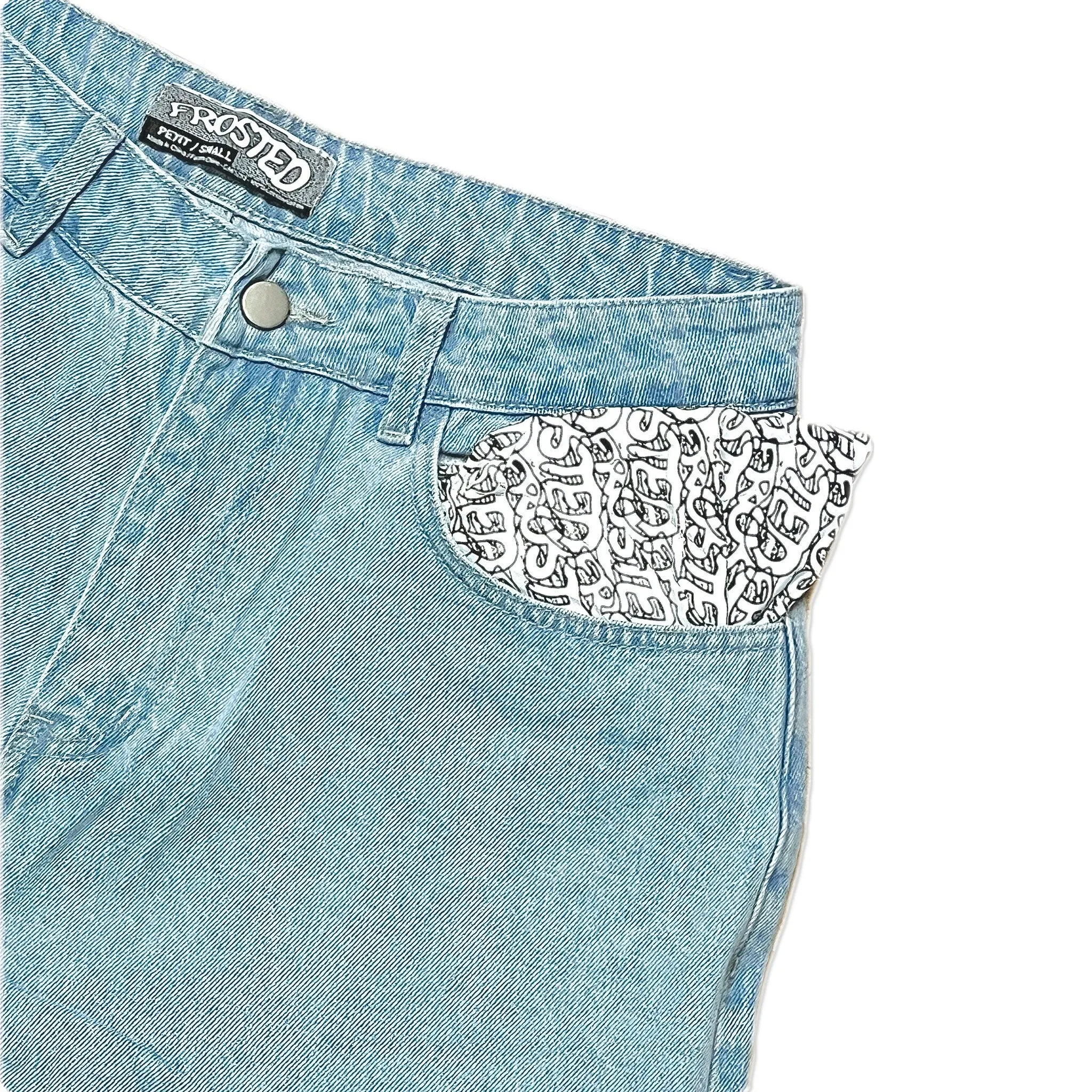 Wavy Jeans - Light Blue