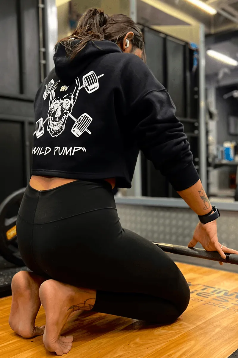 WILD PUMP (CROPPED) HOODIE