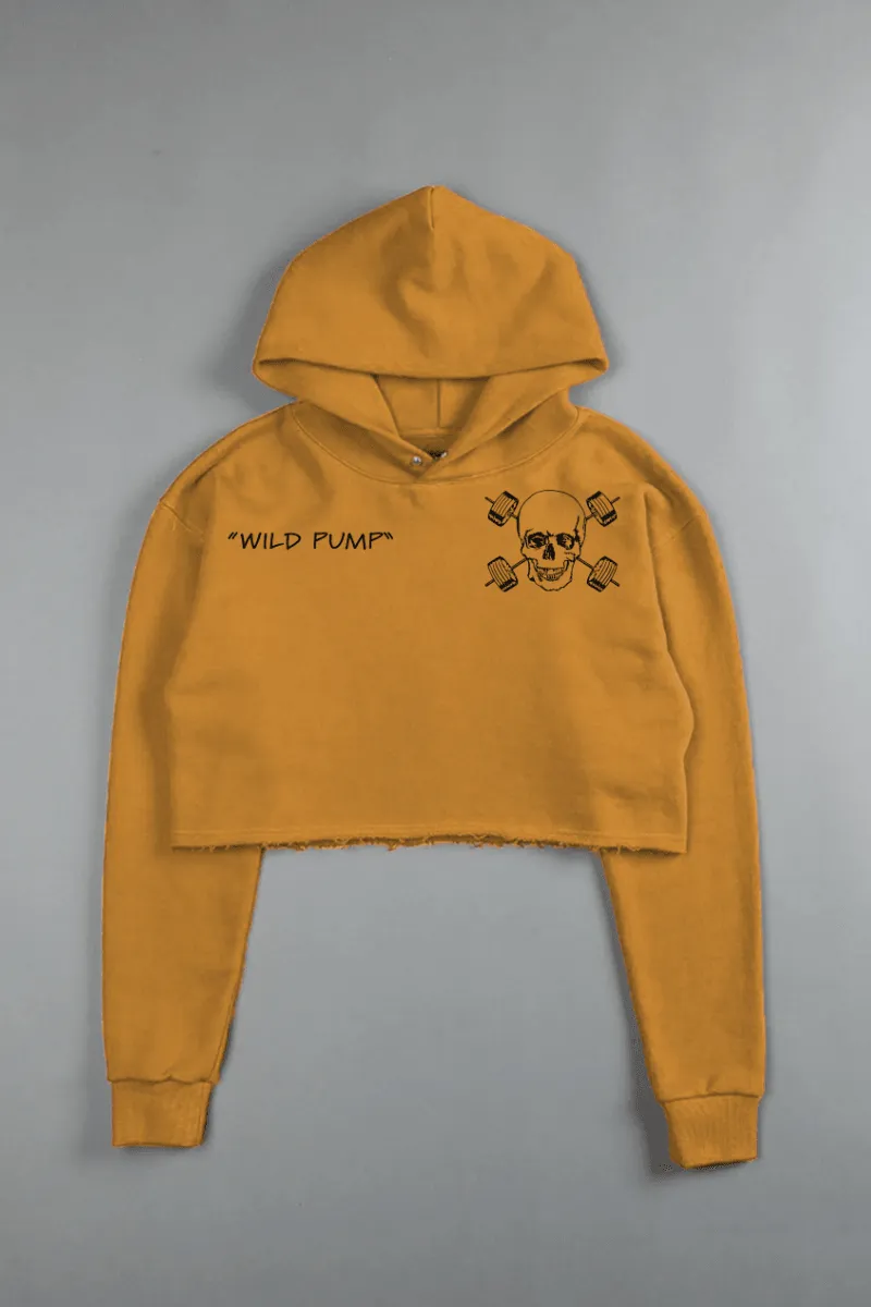 WILD PUMP (CROPPED) HOODIE