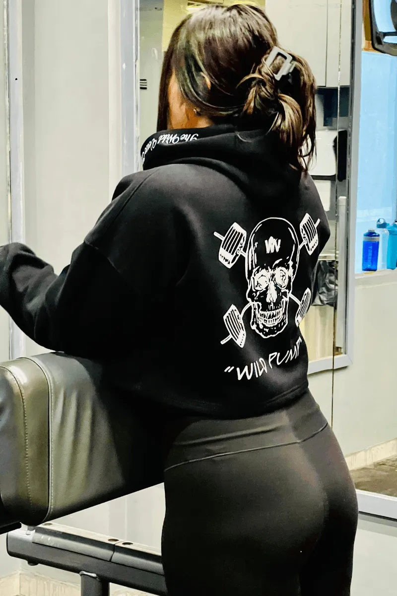 WILD PUMP (CROPPED) HOODIE