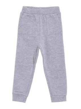 Winter Sweatpants with Fleece- Grey