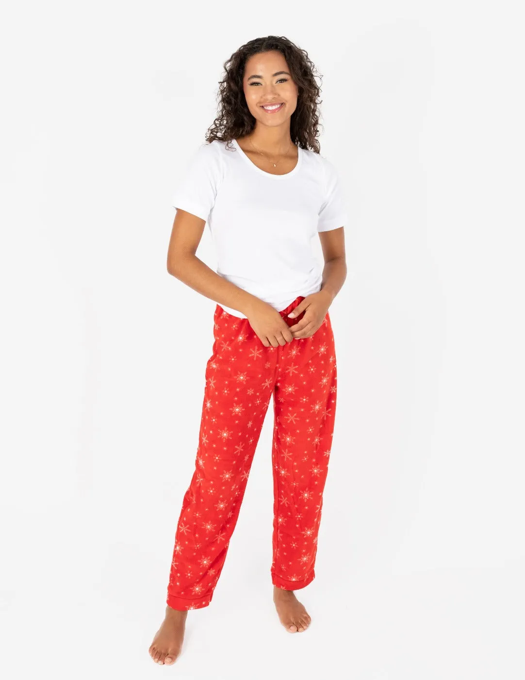 Women's Christmas Fleece Pants