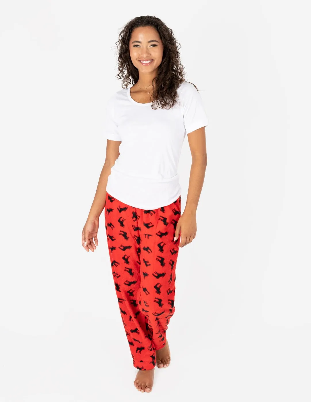 Women's Fleece Moose Pants